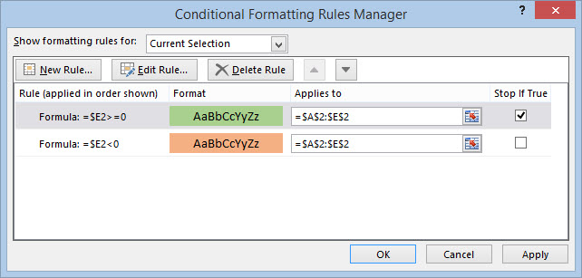 Excel Condition 04