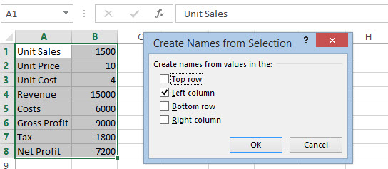 Using Cell Reference Names And Named Ranges In Microsoft Excel Pat Howe S Blog