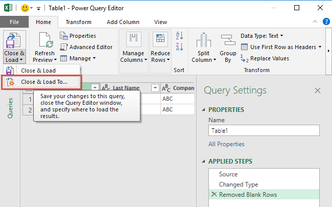 Excel Data Consolidation Example 07