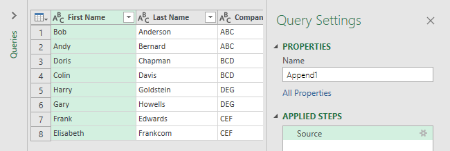 Excel Data Consolidation Example 13