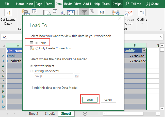 Excel Data Consolidation Example 14