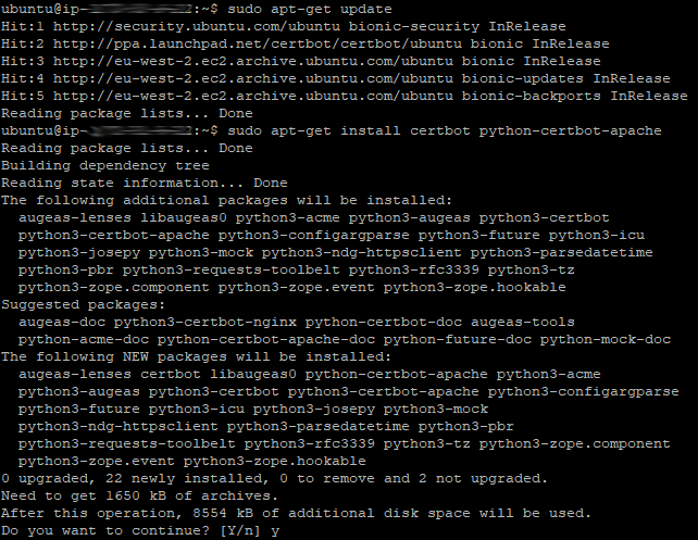 Certbot Install 03