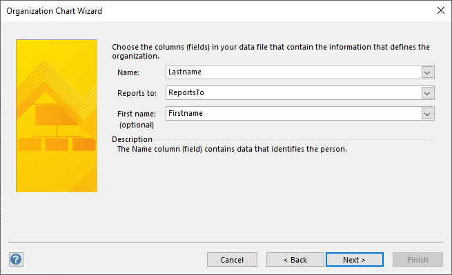 Visio Organization Chart Wizard