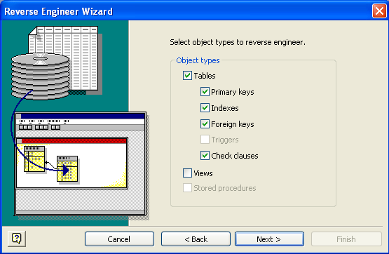 Visio DB Reverse Engineering Wizard 4