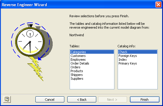 Visio DB Reverse Engineering Wizard 7