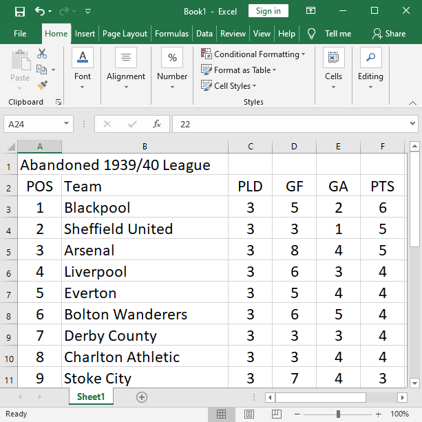 Need a formula to use for scoring predictions for Premier League games. : r/excel